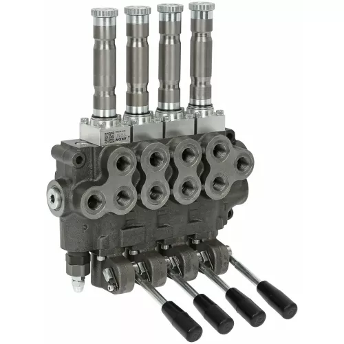 Solenoid Riktningsventil 3/8 50L 4 Spole 2-Funk