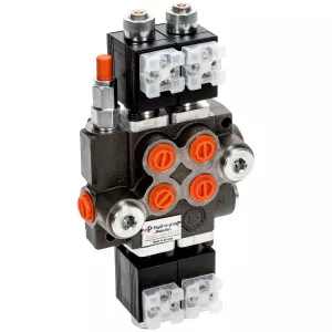 Riktningsventil 3/8 12V 50L 2-Spole Dubbelverkande