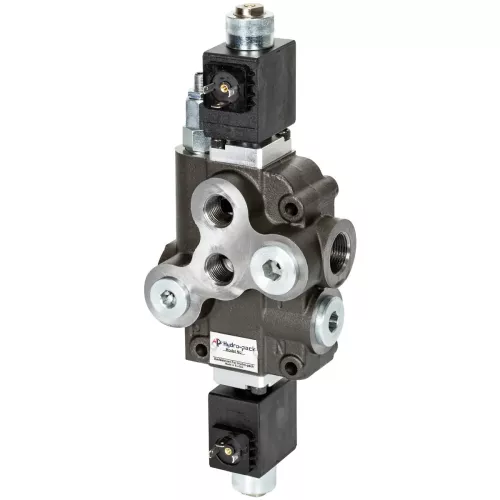 Riktningsventil 1/2 12V 80L 1-Spole Dubbelverkande