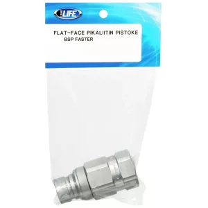 Flat-Face Snabbkoppling Hane 1/2" Bsp Faster