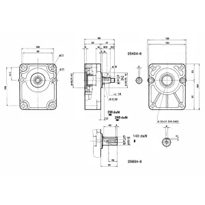 Pump Framlager Gr 3-24Mm Parallell Axel