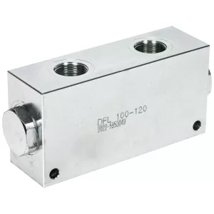 Flödesdelare 1 + 2X3/4 Dfl 100-120L 250Bar