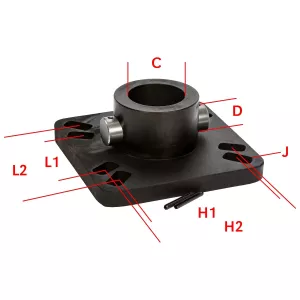 Rotatorsfläns Tapp 30Mm