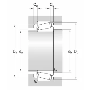 Koniskt Sfäriskt Rullager 30,16X64,29X21,953 Skf