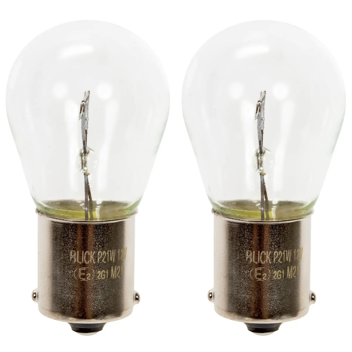 Glödlampa Ba15S P21W 12V 2St