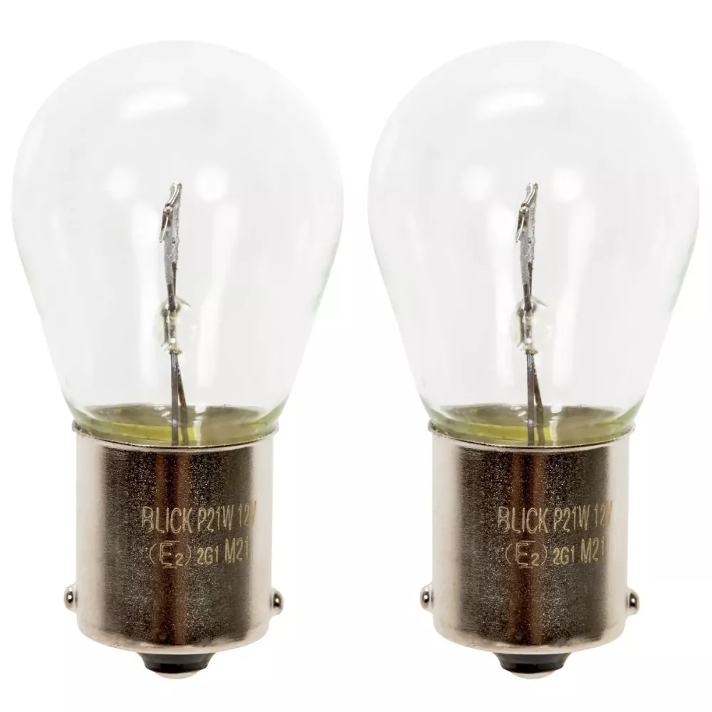Glödlampa Ba15S P21W 12V 2St