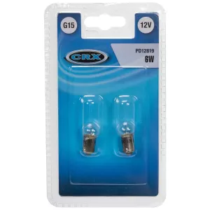 Glödlampa Ba9S 6W 12V 2St