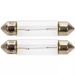Glödlampa Sv8.5 44Mm 5W 12V 2St