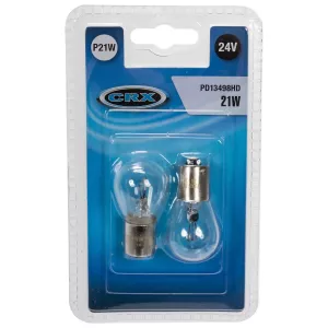 Glödlampa Ba15S 21W 24V Hd 2St