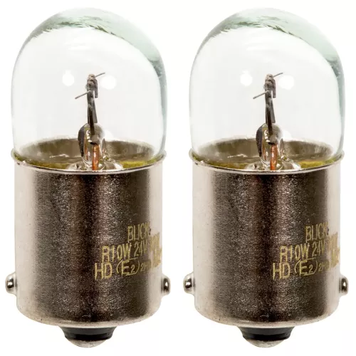 Glödlampa Ba15S R10W 24V Hd 2St