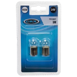 Glödlampa Ba15S R5W 24V 2St