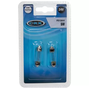 Glödlampa Sv8.5 37Mm 5W 24V 2St