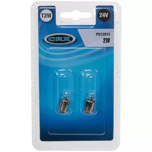 Glödlampa Ba9S 2W 24V 2St