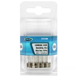 Säkring Glas 35A 6,3X32 10St