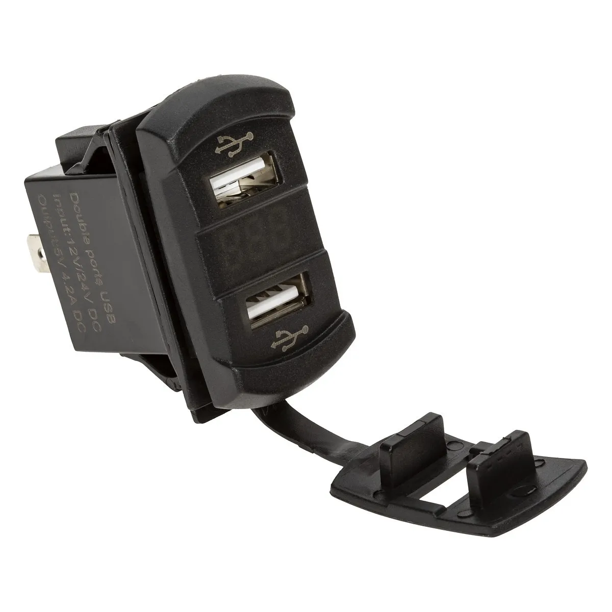 Usb-Laddare Och Voltmätare 44X25Mm