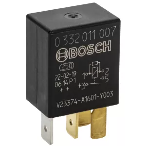 Mikrorelä 4-Pol 12V 30A Med Motstånd