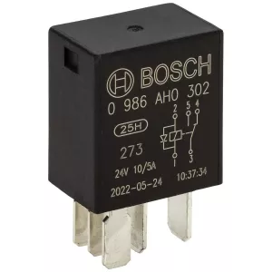 Mikrorelä 5-Pol 24V 10/5A Med Diod