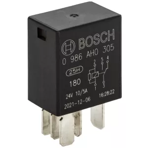 Mikrorelä 5-Pol 24V 10/5A Med Motstånd