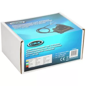 Spänningsomvandlare Stickdosa 24-12V Dc