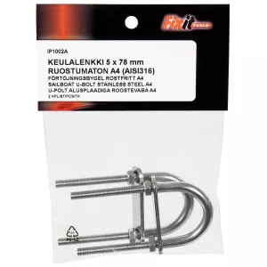 Förtöjningsbygel 5X78 A4 2St