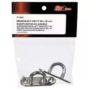 Surrningsfäste Lätt 60X20Mm A2 2St