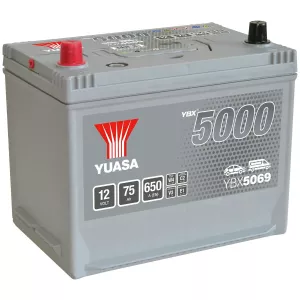 Batteri Yuasa 75Ah +- 269X174X225