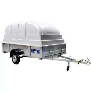 Släpvagn 325X150X42 1-Axel Med Kåpa 100Cm