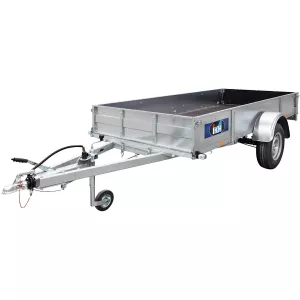 Släpvagn 325X140X30 1600Kg 1-Axel Med Bromsar