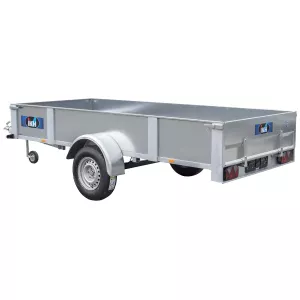 Släpvagn 350X150X42 1-Axel 1600Kg Med Bromsar