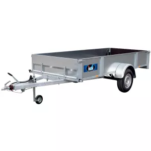 Släpvagn 350X150X42 1-Axel 1600Kg Med Bromsar