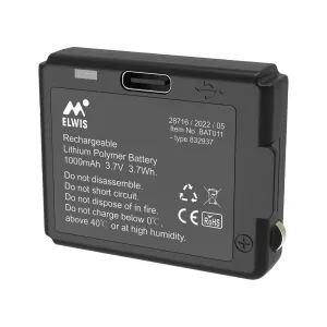Batteri Li-Pol 3,7V 1000Mah (Elw011 Och Elw011A)