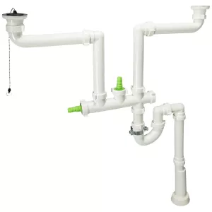 Vattenlås För Golvanslutning 2-Del