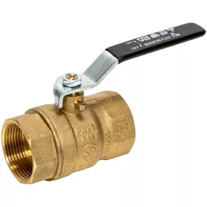 Kulventil 1 1/4" Mässing