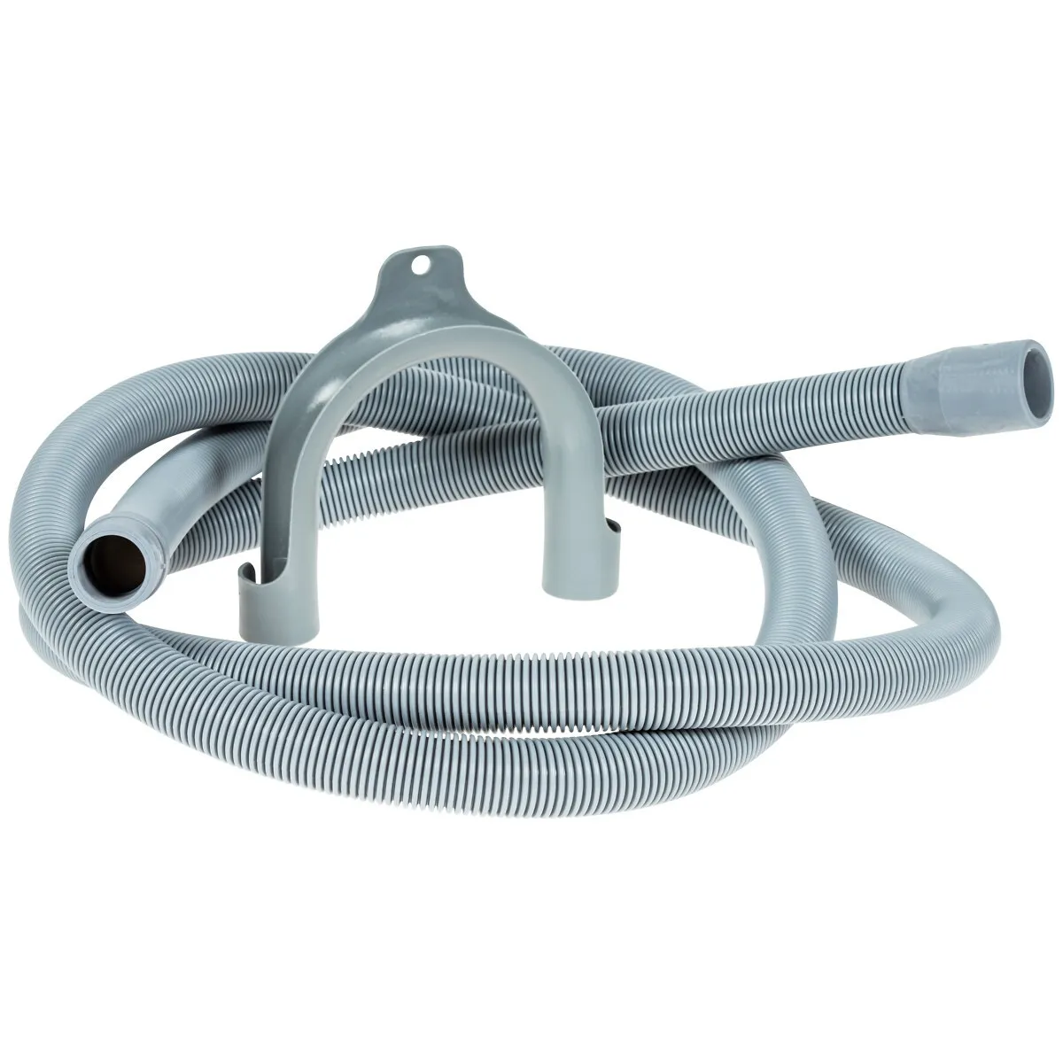 Avloppsslang Tvättmaskin 2,5M Grå