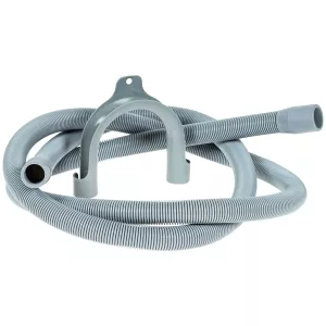 Avloppsslang Tvättmaskin 2,5M Grå