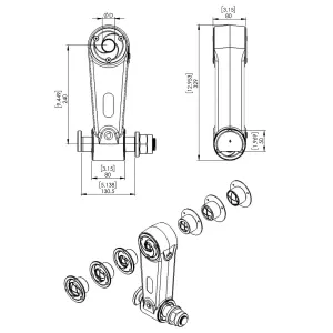 Rotator Link Cr 600 10Tn