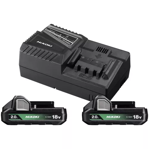 Batteripaket 18V 2X Bsl1820M+Laddare