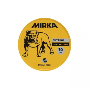 Kapskiva 125X1,0X22,2Mm 10Stk Inox