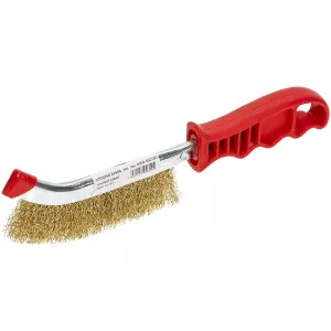 Handstålborst Mässingbelagd 265Mm 0,30Mm