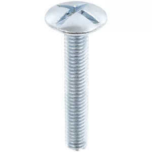 Spårskruv M8X30 100St Kullrigt