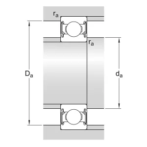 Spårkullager 20X47X14 Skf