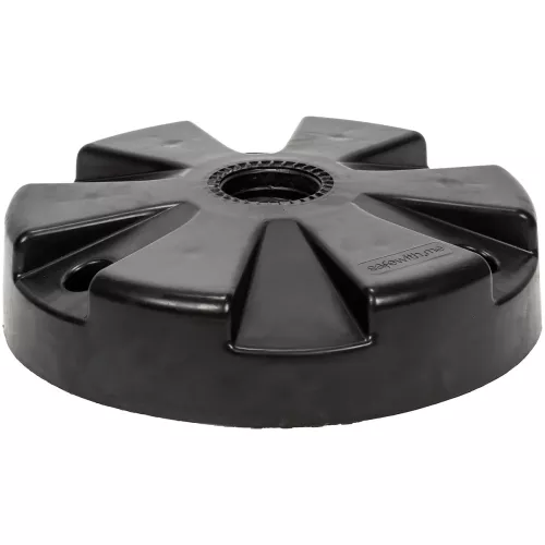 Avspärringssolpes Basplatta 4,3Kg 64Mm