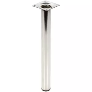 Bordsben Stål 300 X 30Mm Rund Krom