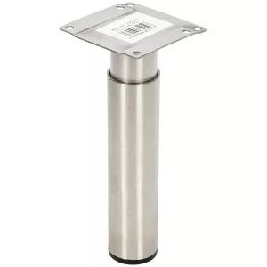 Bordsben Stål 135-235 X 30/33Mm Rund Rostfri