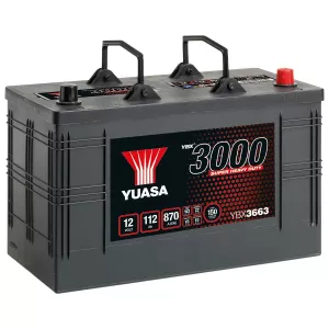 Batteri Yuasa 112Ah 870A Shd -+ 346X173X234