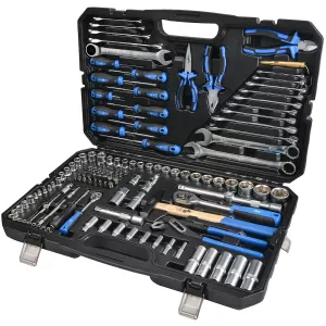 Verktygssats 1/4" Och 1/2" 141 Delar