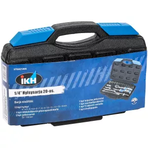 Hylsnyckelsats 1/4" 21 Delar