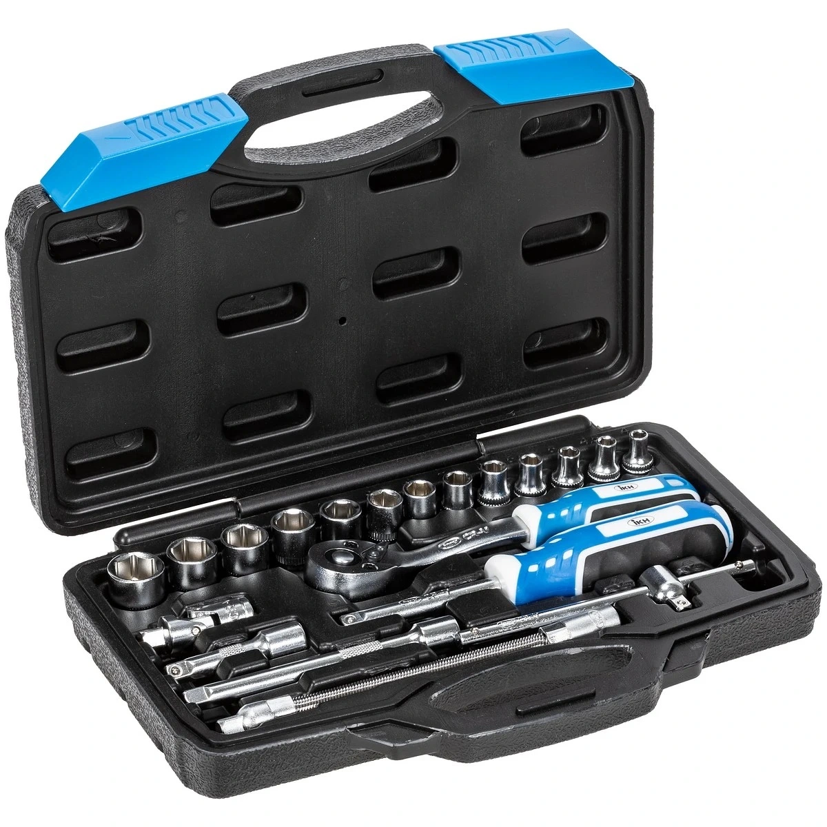 Hylsnyckelsats 1/4" 21 Delar