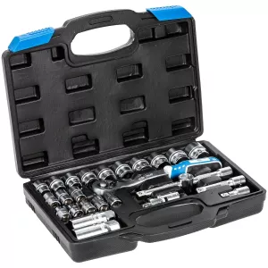Hylsnyckelsats 3/8" 27-Delar 6-24Mm