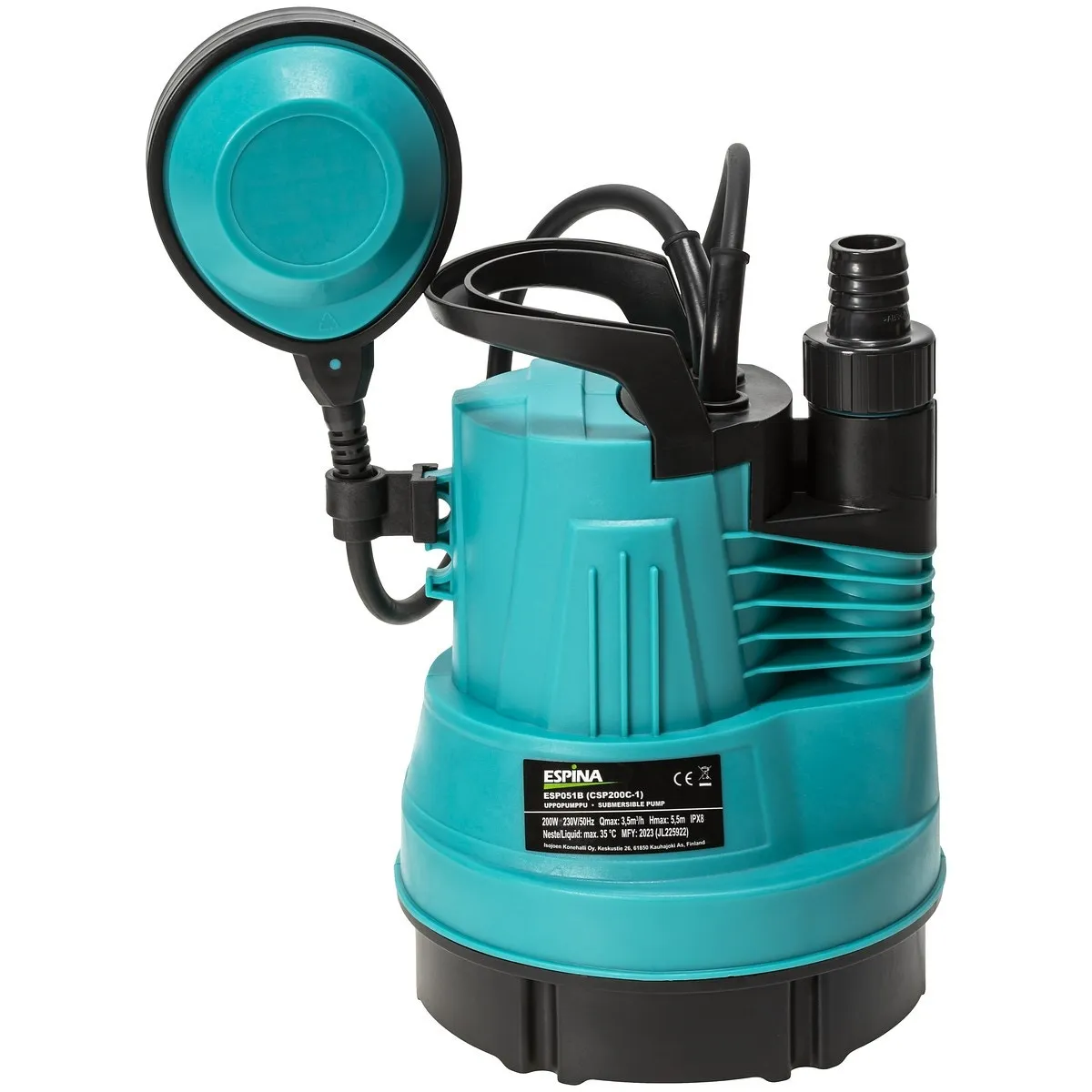 Dränkbar Pump 200W 230V